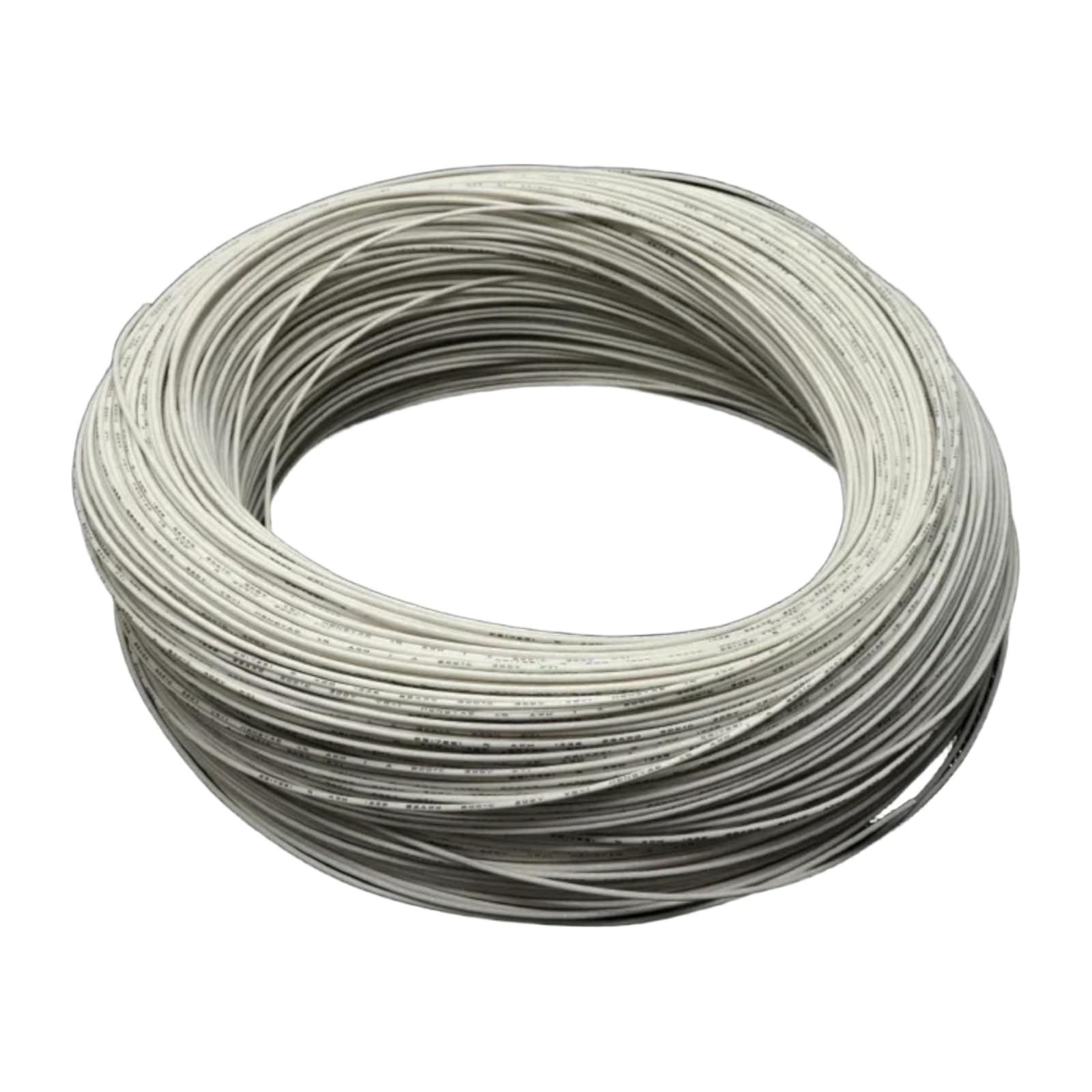 5M/10M UL1332 Wire 30/28/26-12/10 AWG Electron Cable(White; 5 Meters; 10AWG)