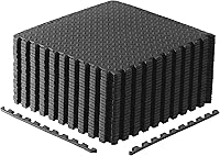 Vista 24 de CAP Puzzle Exercise Mats 1/2” Thick EVA Interlocking Foam Tiles for Home Gym Flooring Multiple Options