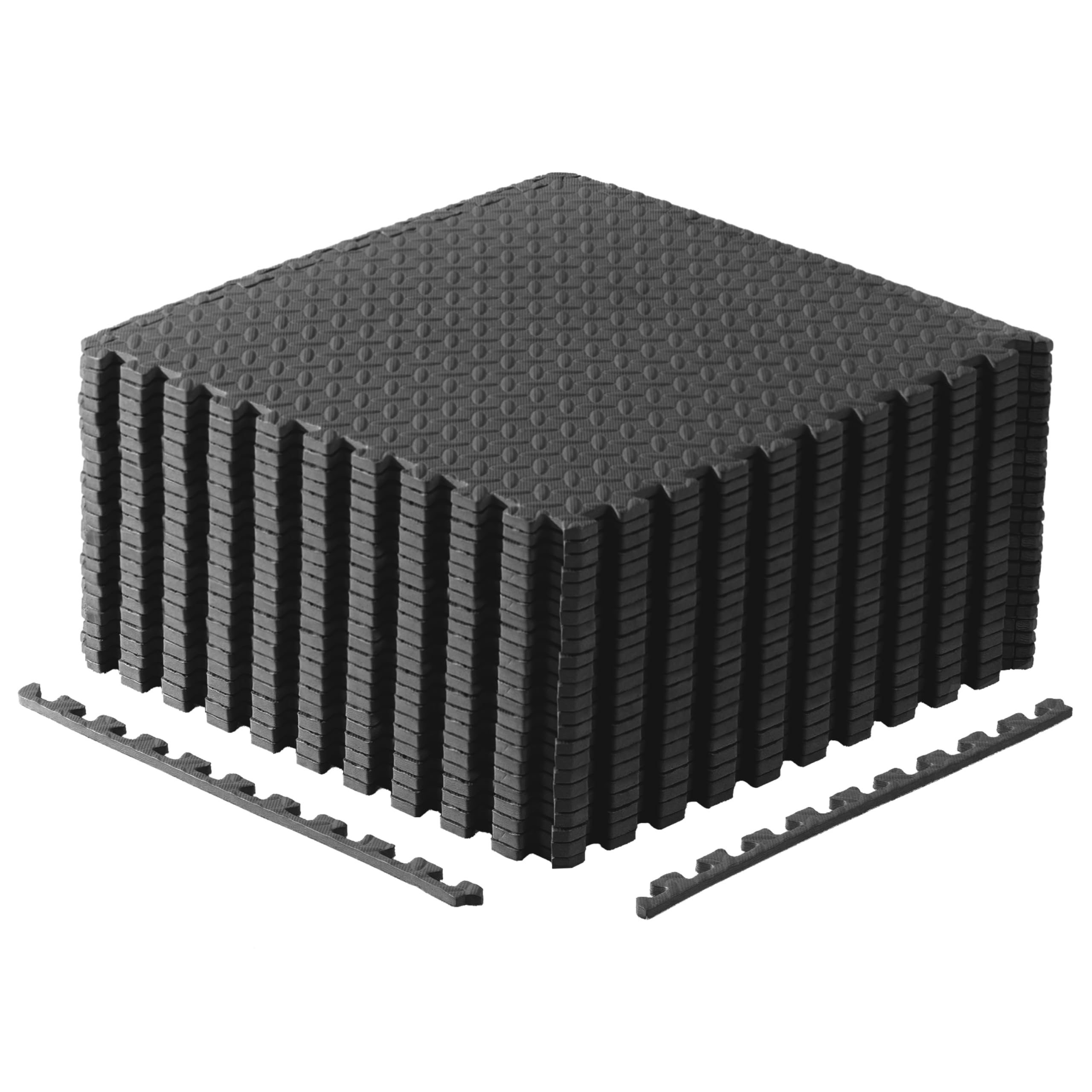 CAP Barbell 1/2-Inch Interlocking EVA Foam Exercise Puzzle Mats - 4 Pack | 24