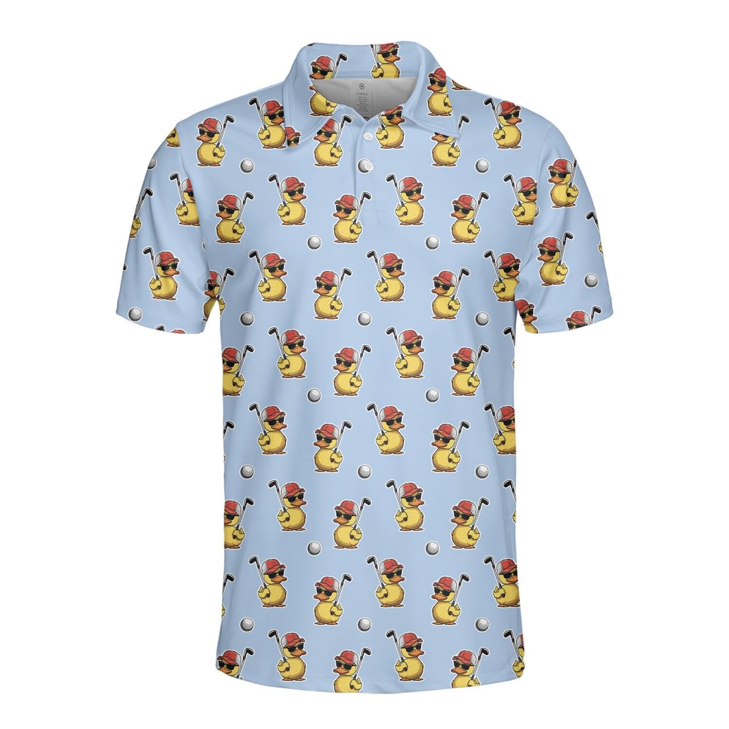 Funny Golf Shirts Skull Hawaiian Polo Shirts for Men, Crazy Golf Shirts for Men Golf Gifts Hawaiian Skull Golf Shirts