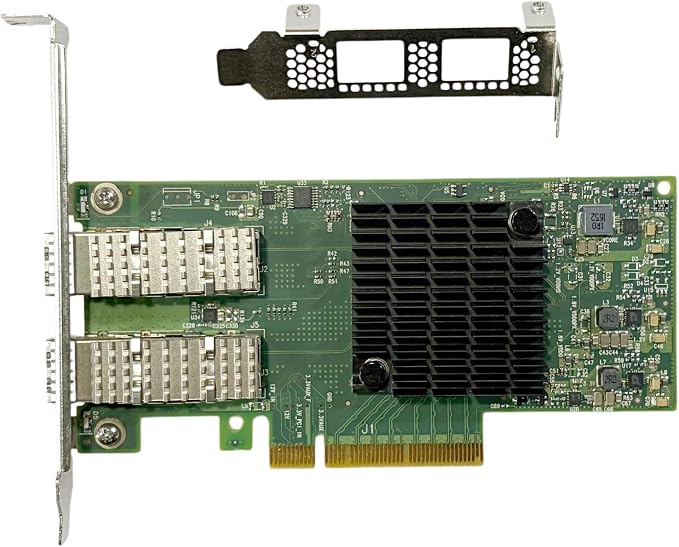 Tarjeta de Red Ethernet de 25 Gbps con Conectividad PCI-E 3.0 X8, 2 puertos QSFP+, modelo MCX4121A-ACAT, marca YiBaoTong miniatura 2