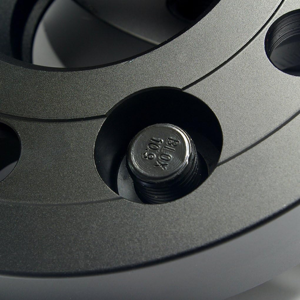 2 Pc 1" 25mm Wheel Hub Spacers 5x112 66.5 for Audi A4 S4 RS4 A5 S5 RS5 A6 S6 A7 S7 A8 S8 Q5