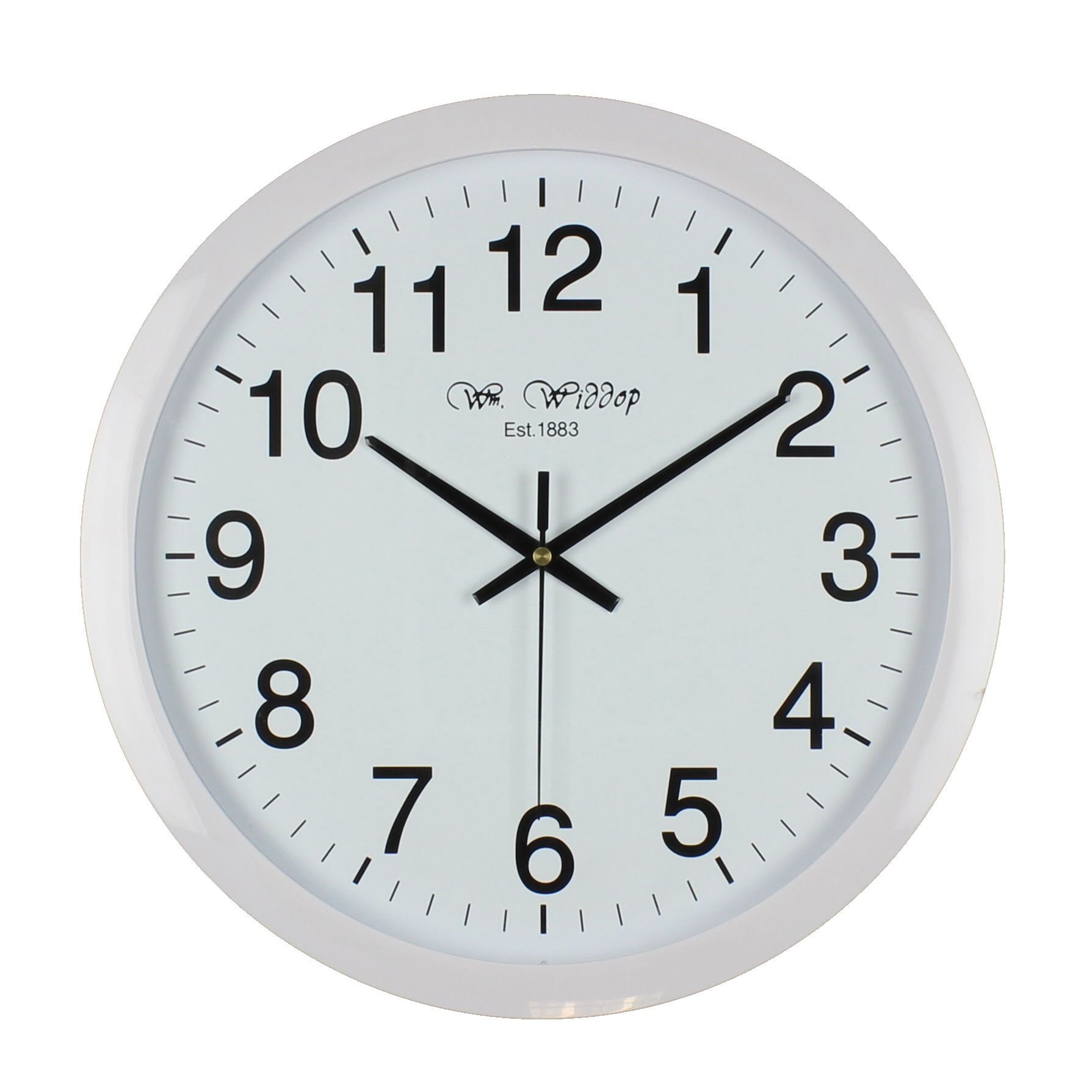 WiddopWilliam Wall Clock - White