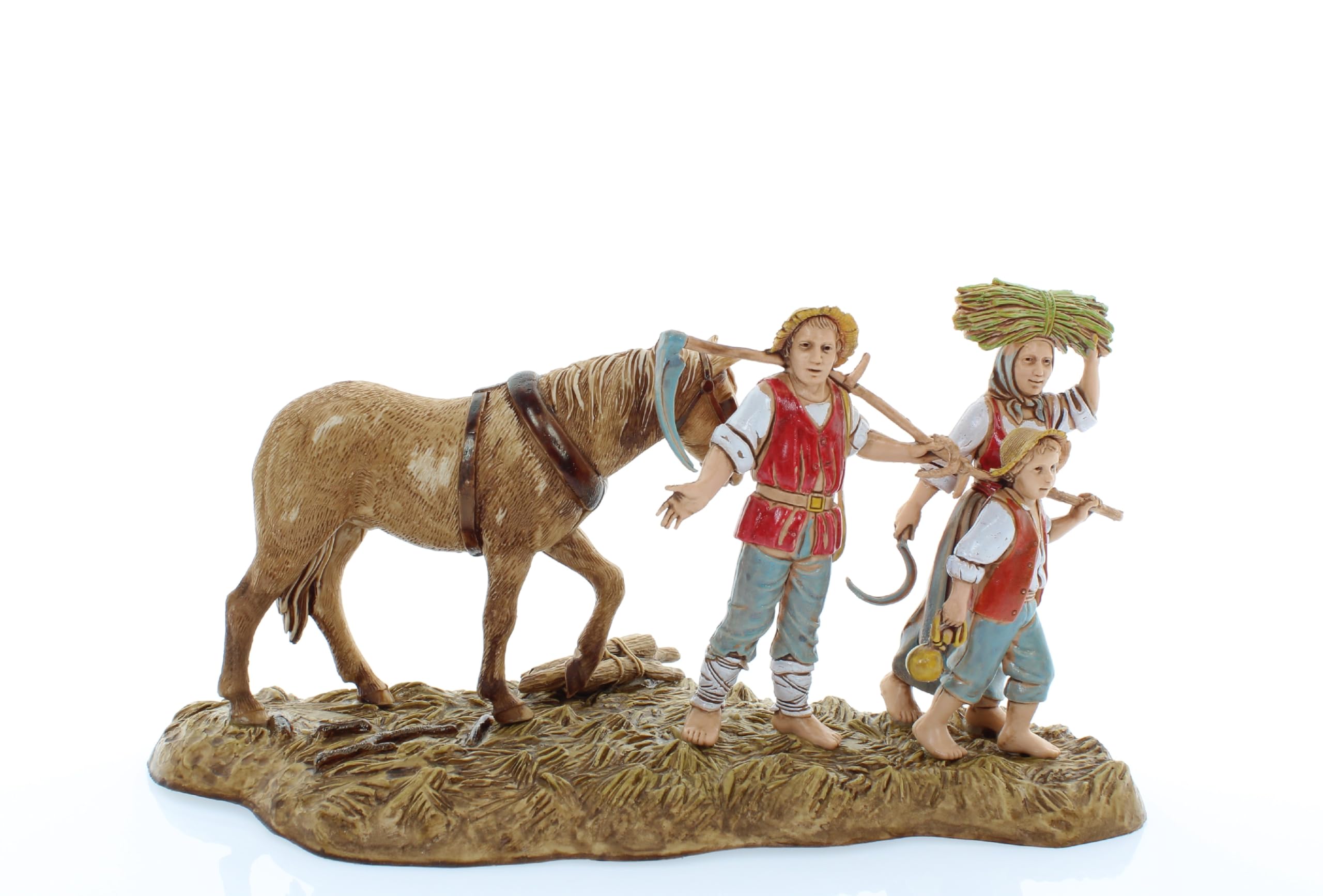 Statuina Bambine In Piedi Per Presepe Da 10 Cm - Scala 1:20, Pittura A Mano, Made In Italy Di Martino Landi - Foto 7