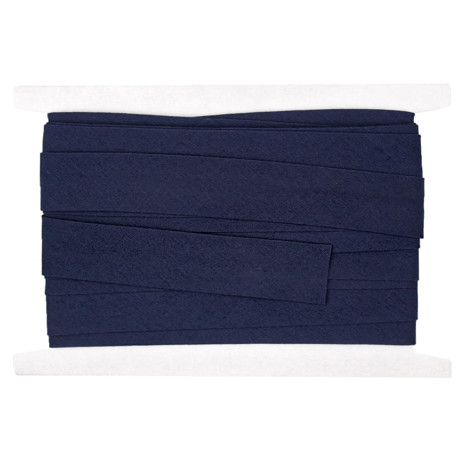 Nastro In Sbieco Cotone 20mm X 5m - Per Cucito, Bordi E Decorazioni Fai Da Te (Blu Scuro) - Foto 3