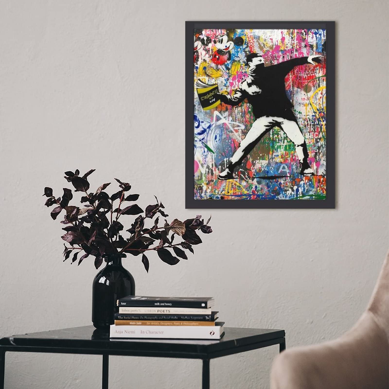 Amazon.co.jp: アートパネル アートポスター Banksy バンクシー アート