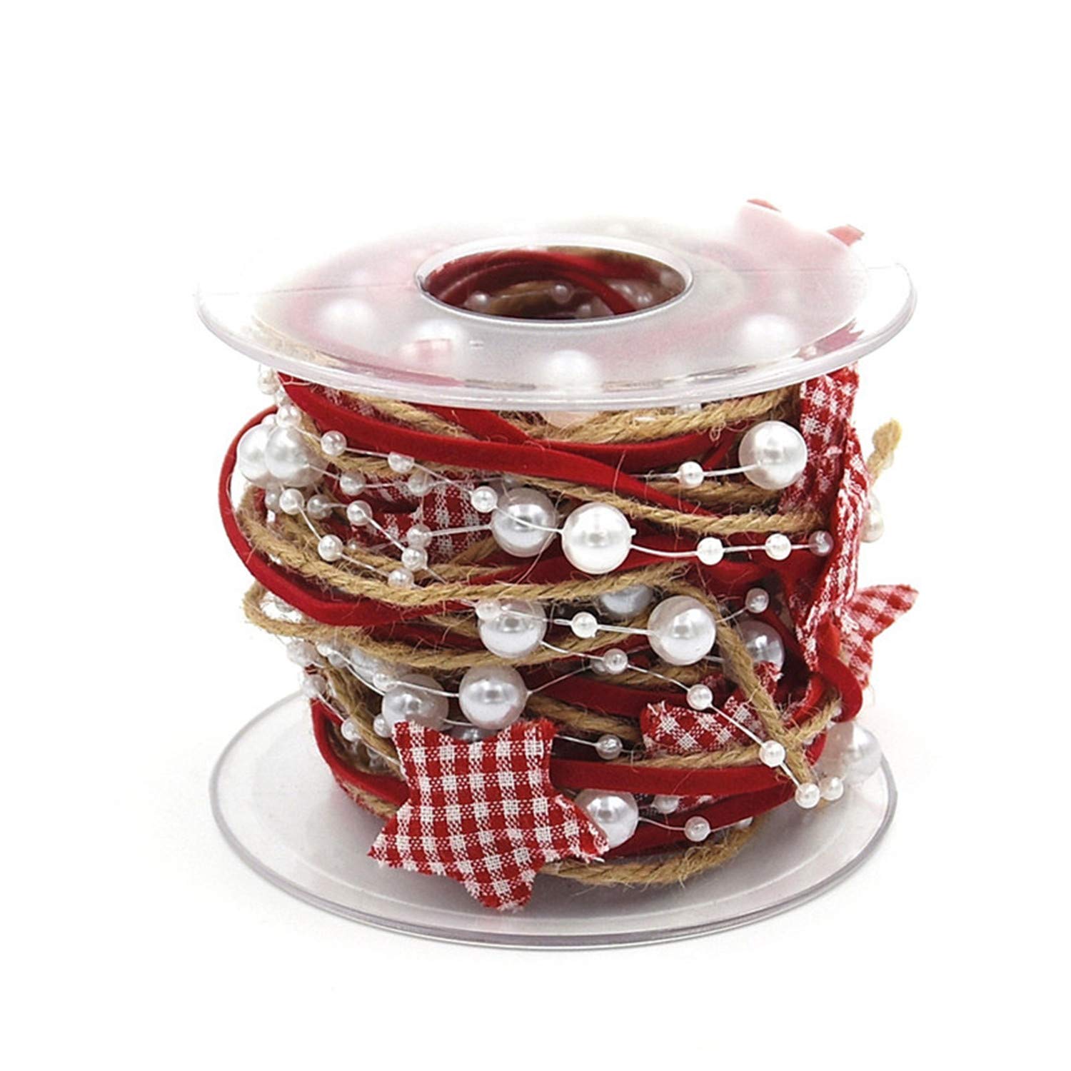Artificial Pearl String Beads DIY Beaded Crafts Wedding Garland Decoration Party Supplies — image 1