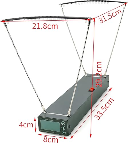 Miniatura 6 de Wolfman Probador de velocidad de disparo, cronógrafo balístico de precisión, medidor de velocidad de flecha de bala, herramienta de medición con