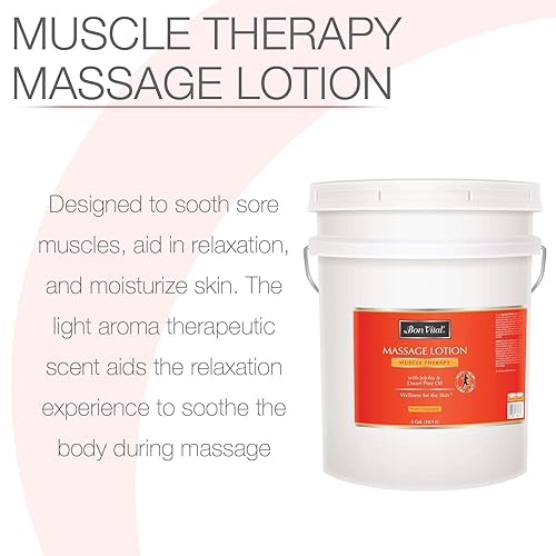 Miniatura 10 de Bon Vital Therapeutic Touch loción para masajes hecha con aceite de oliva para reparar la piel seca y aliviar los dolores musculares. Mejor loción