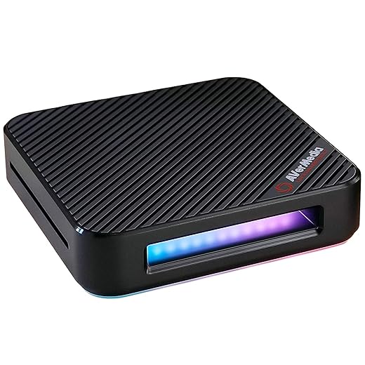 AVerMedia Live Gamer Bolt: Thunderbolt 3 External Capture Card, Stream and Record in 4K60 HDR10, Support Win 11 and MacOS 10.15, Not for Apple M1 CPU, Perfect for PS4 Pro, PS5, Xbox Series X/S (GC555)