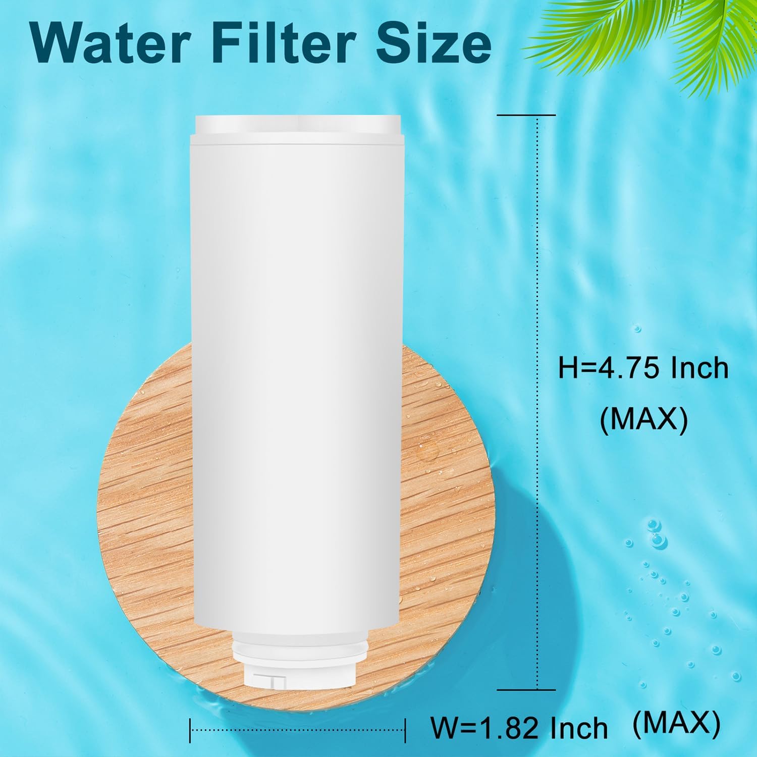 Replacement Filter, Compatible with Philips GoZero AWP231 Replacement Filter, for Philips Instant Water Purifier AWP2980 with Micro-X Cleaning Technology, 4-Pack