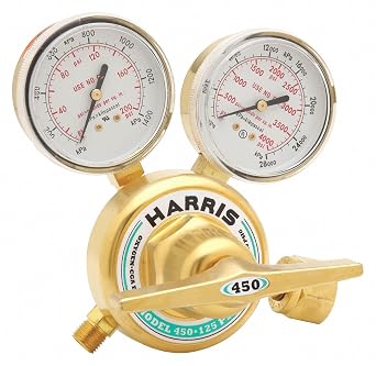 Gas Regulator, 0 to 125 psi, Oxygen
