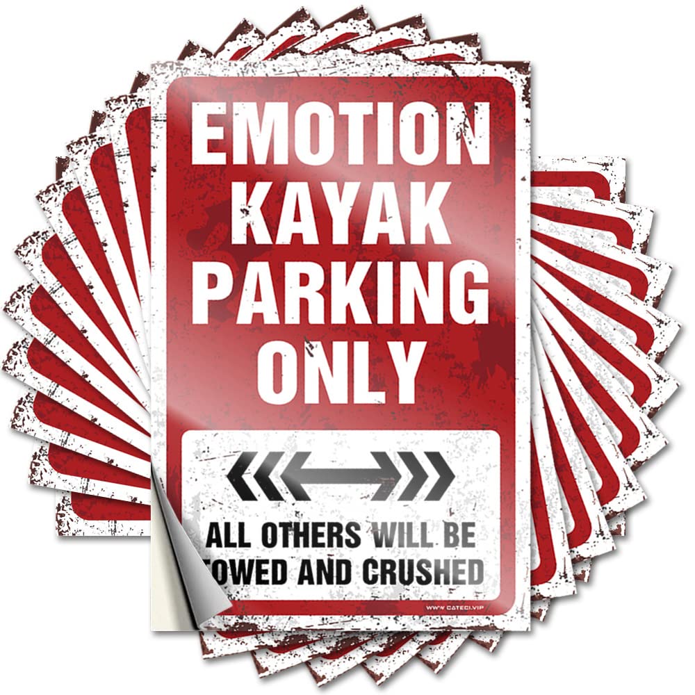 Home Laptop Saying | Emotion Kayak Parking Only Plush for Gamers Decor(6X9CM)