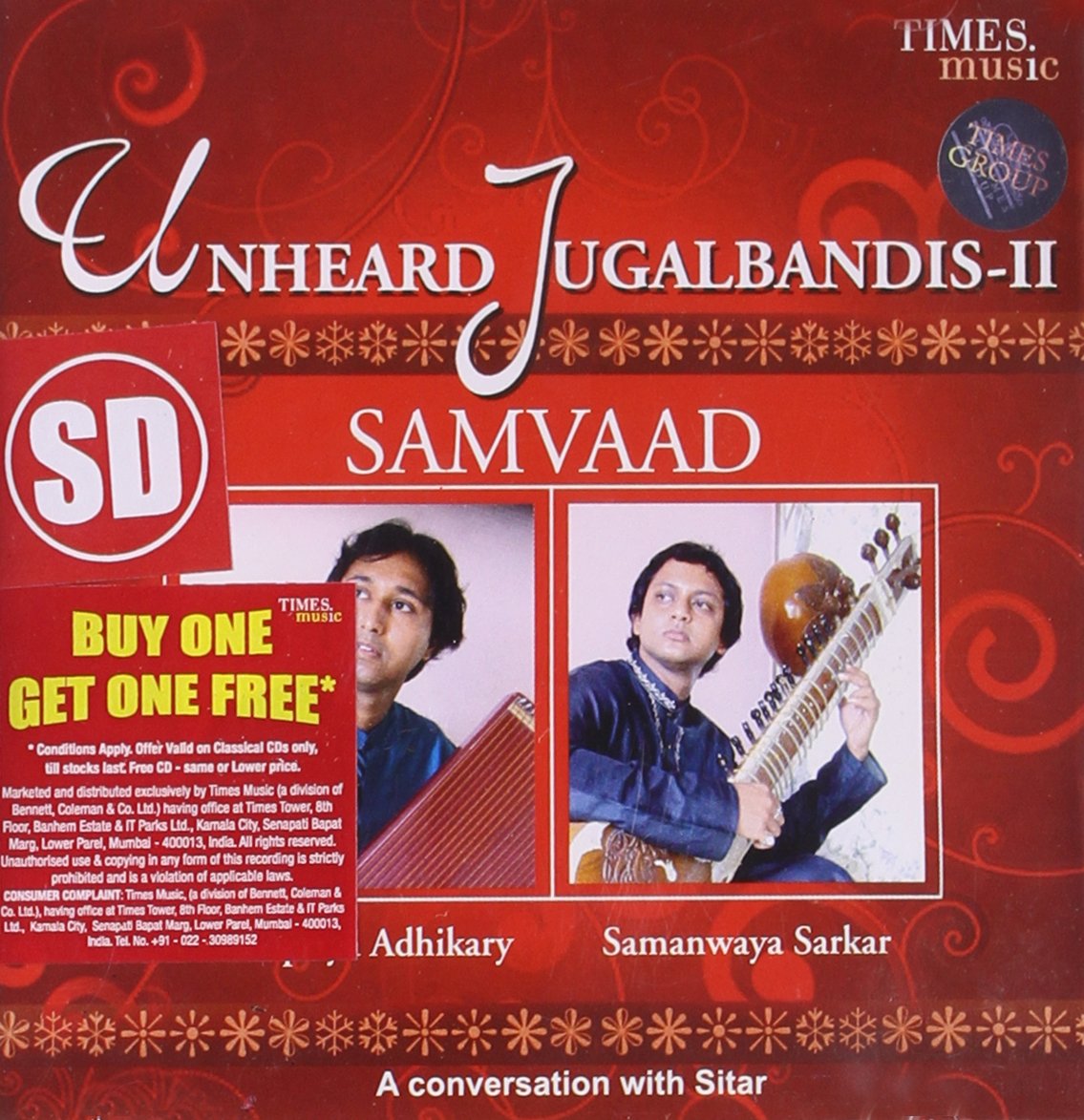 Unheard Jugalbandis II Samvaad (Indian Classical Music/Hindustani Vocals/Jugalbandi/Duets/Foreign Music)