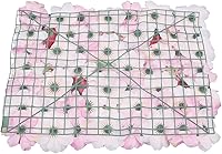 Vista 5 de Paneles de pared de flores artificiales de 16 x 24 pulgadas, tapetes de pared de flores de seda para jardín al aire libre, patio, valla, valla de 4