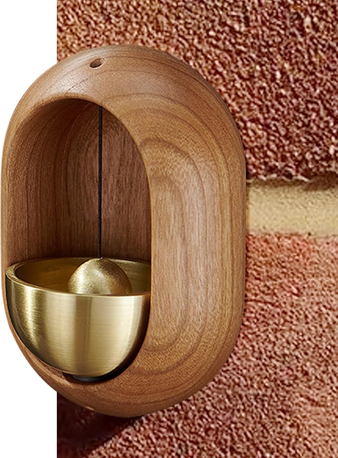 Door Chime - Shopkeepers Bell for Door Opening, Lightweight Doors Chime, Classic Metal Entry Alert Bell | Decorative Ringing Accessory for Store, Business, Wall, Wardrobe, Office, Café