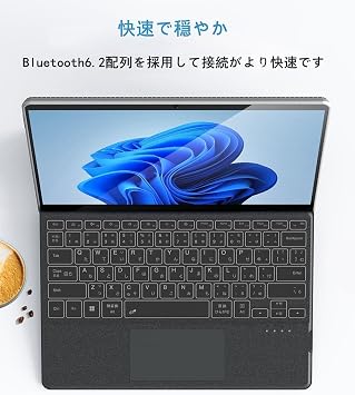 Compatible Surface Pro 11/Pro10/Pro 9/Pro 8 Keyboard Bluetooth