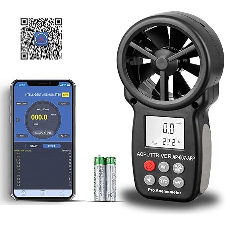 anemometer handheld vane gauges hvac sailling
