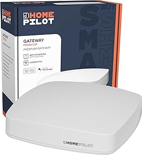 Box maison connectée premium Home Pilot, centrale domotique avec application ; compatible Apple, Alexa et Google; pont Matter, pour appareils Home Pilot connectés (volets, chauffage, etc.)