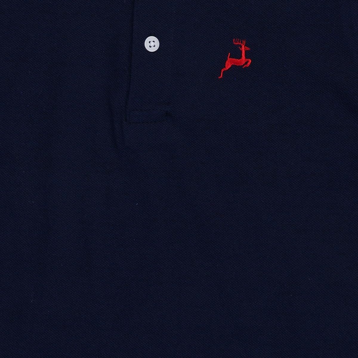 Cloth Theory Kid's Solid Regular Polo T-Shirt (CTBSP_21_Navy 15-16 Years) - Image 3 thumbnail