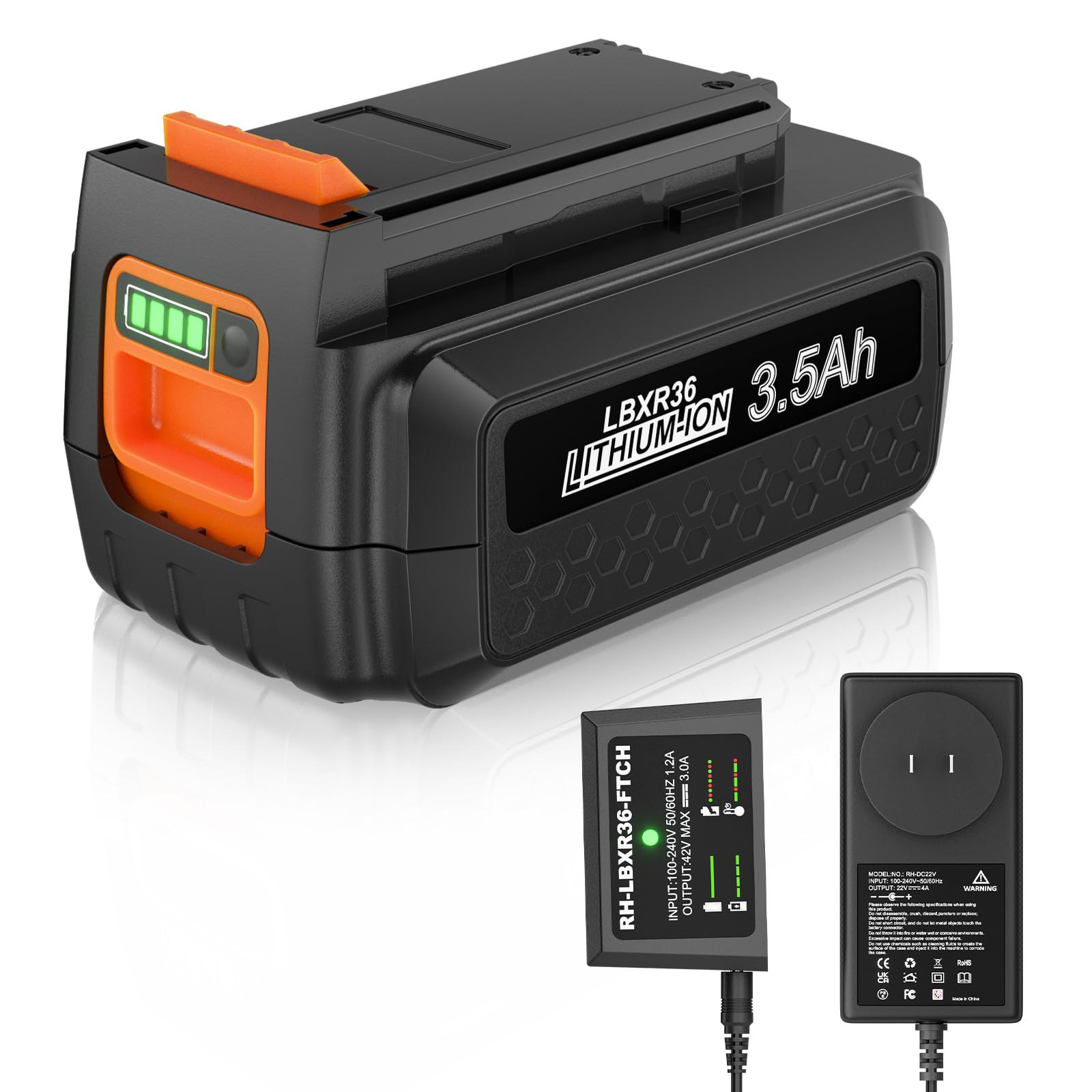 POWTREE 3.5Ah 40V Battery
