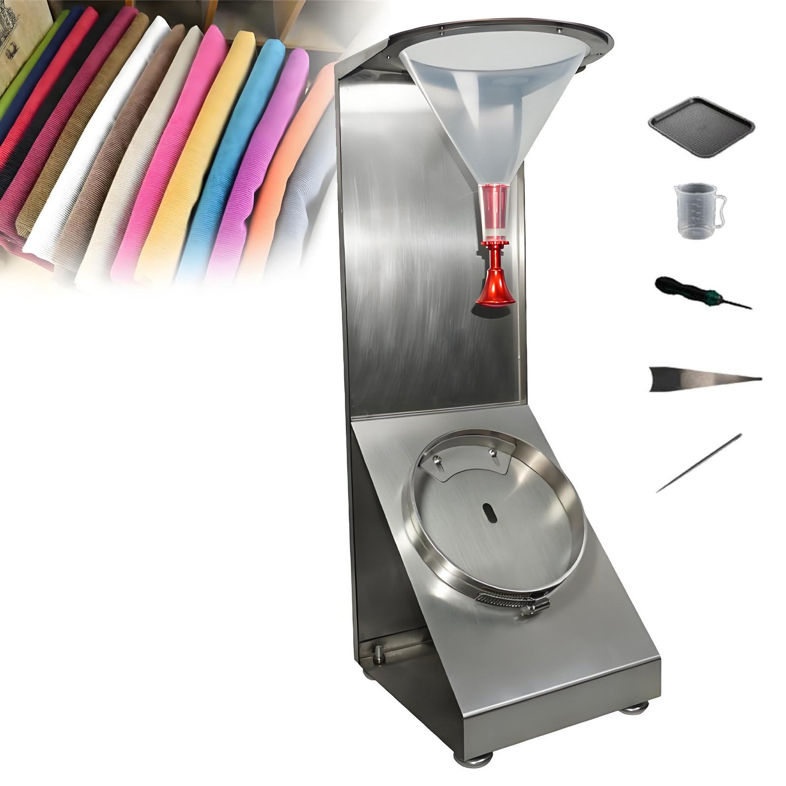 NYANS Textile Surf-ace Wetness Tester, Adjustable Fabric Spray Rating Tester for Quality Control in Textile Labs Precision Measurement Tool for Optimal Results