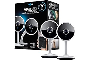 2-Pack Geeni 1080p Smart Home Security Camera