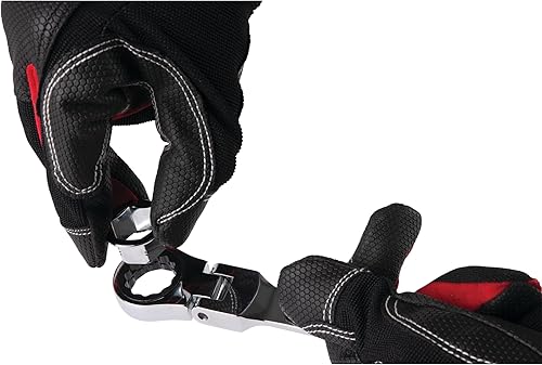 Miniatura 7 de Performance Tool W30648 - Juego de llaves de trinquete de cabeza flexible 7 en 1, 72 dientes, acero al cromo vanadio, perfil bajo, funda reutilizable