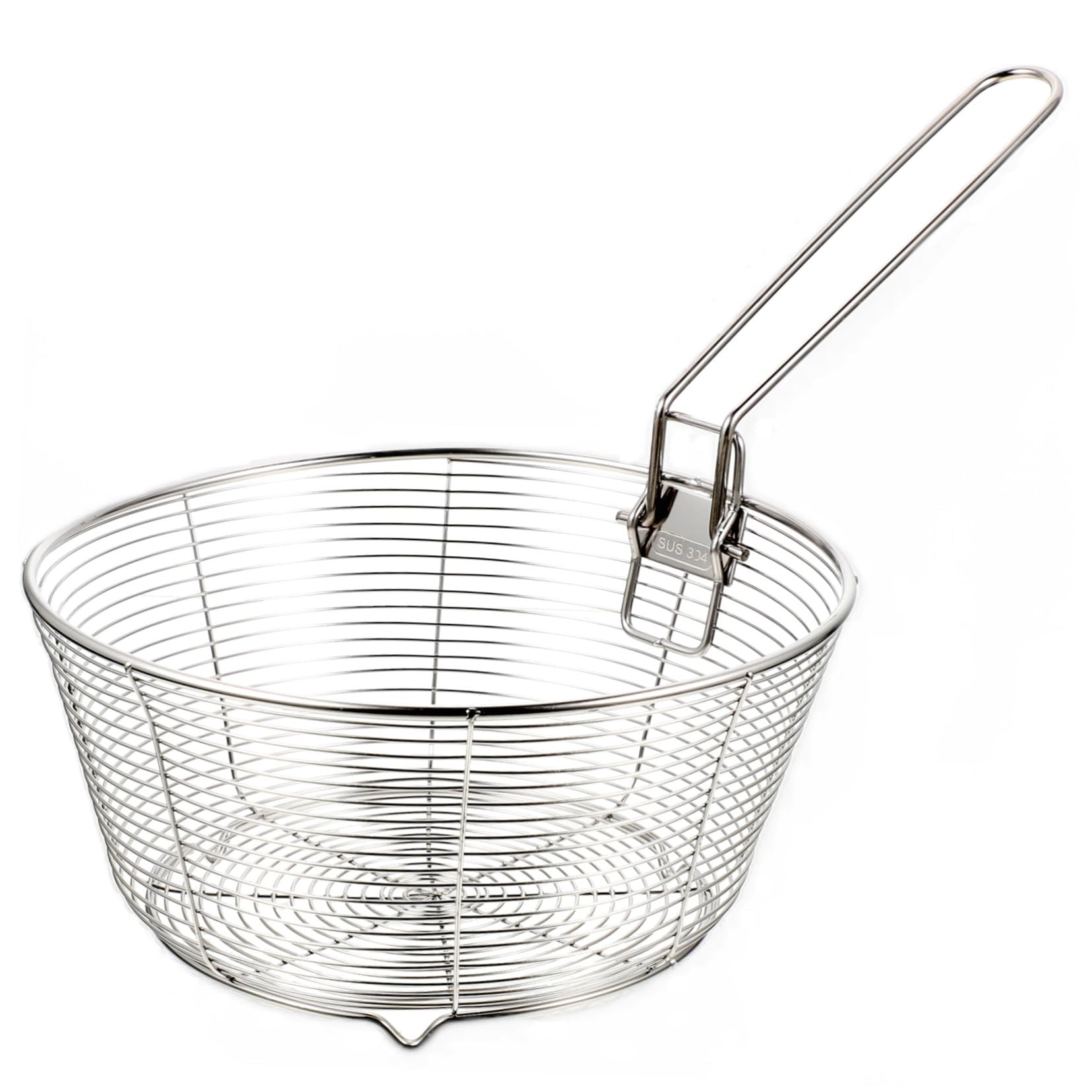 Panier à friture pour snacks et frites maison avec manche anti-brûlure iplusmile