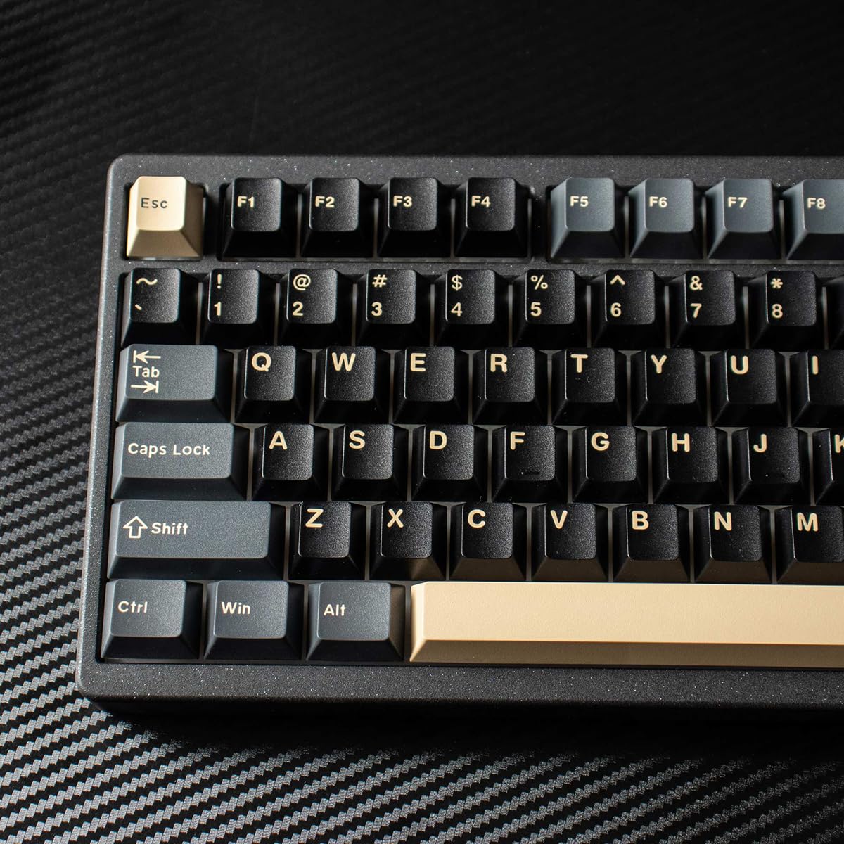 Sumgsn Apes - Juego de 173 Teclas de Doble inyección, Perfil Cherry, para teclados mecánicos 61/64/87/104/108, con distribución ISO/ANSI, diseño Alice y switches Cherry MX