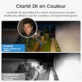 aosu 2K Wireless Solar Outdoor Camera, Kit of 4 Cameras with aosuBase, No Subscription, 360° Panoramic Auto-Tracking, Local 32GB, Alerts, Colour Night Vision, Wi-Fi 2.4/5GHz - 5