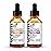 Vitamin C Serum Skin Care 2-Piece Set: Includes Retinol - Anti-Aging, Skin Brightening, Hydrating, Wrinkle Reduction, Dark Spot Corrector (1 Fl Oz (Pack of 2))