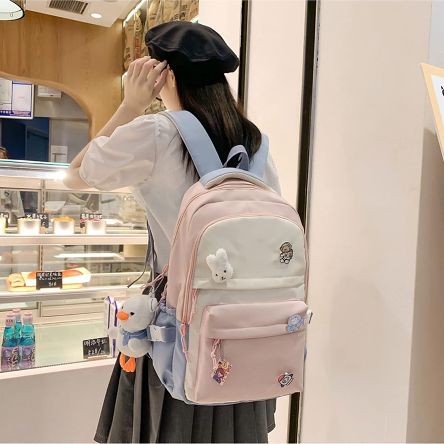 旅行バッグ レディース 女性用 防水 旅行用バックパック スクールバッグ 大容量 ノートパソコン 実用的 携帯用 軽量 ウェアラブル