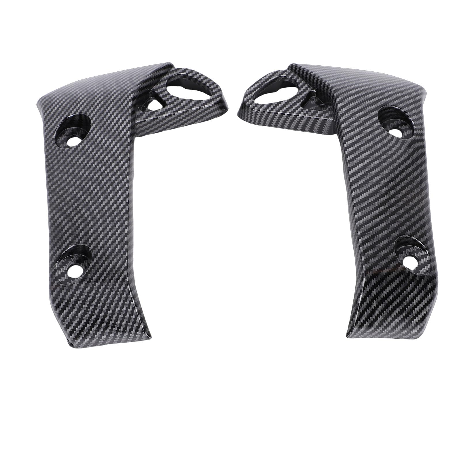 Yctze Carénage de Radiateur de Clignotant Latéral, Remplacement de Haute qualité pour MT-07 2017-2020, avec Couvercle de Protection Distinctif, Idéal pour l'amélioration du Style de Moto