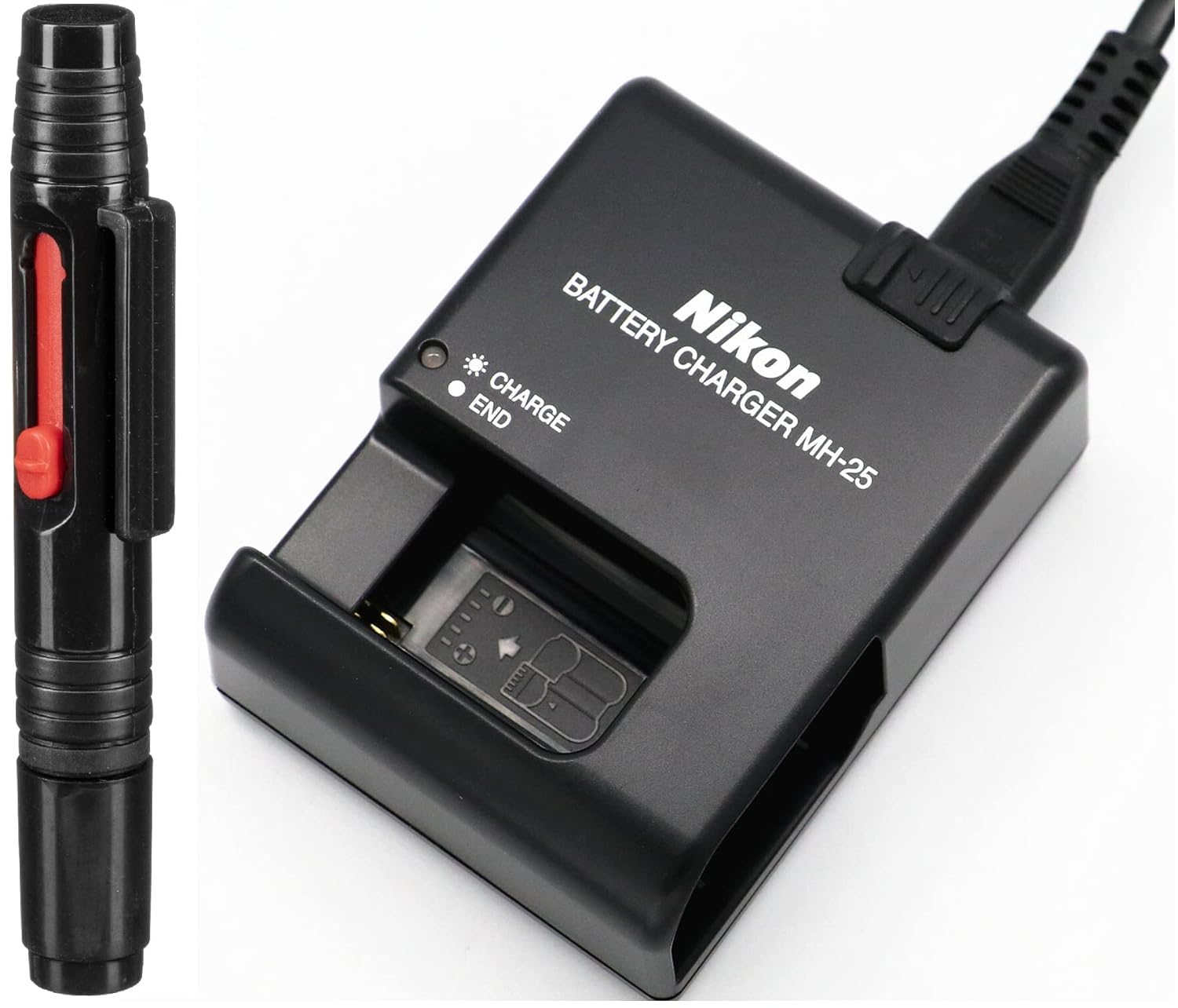 DSTE MH-25 Batterij USB Dual Quick Charger Compatibel voor Nikon EN-EL15 EN-EL15a Batterij, D600, D610, D750, D800, D800E, D810A, D7000, D7100, D7200 Camera