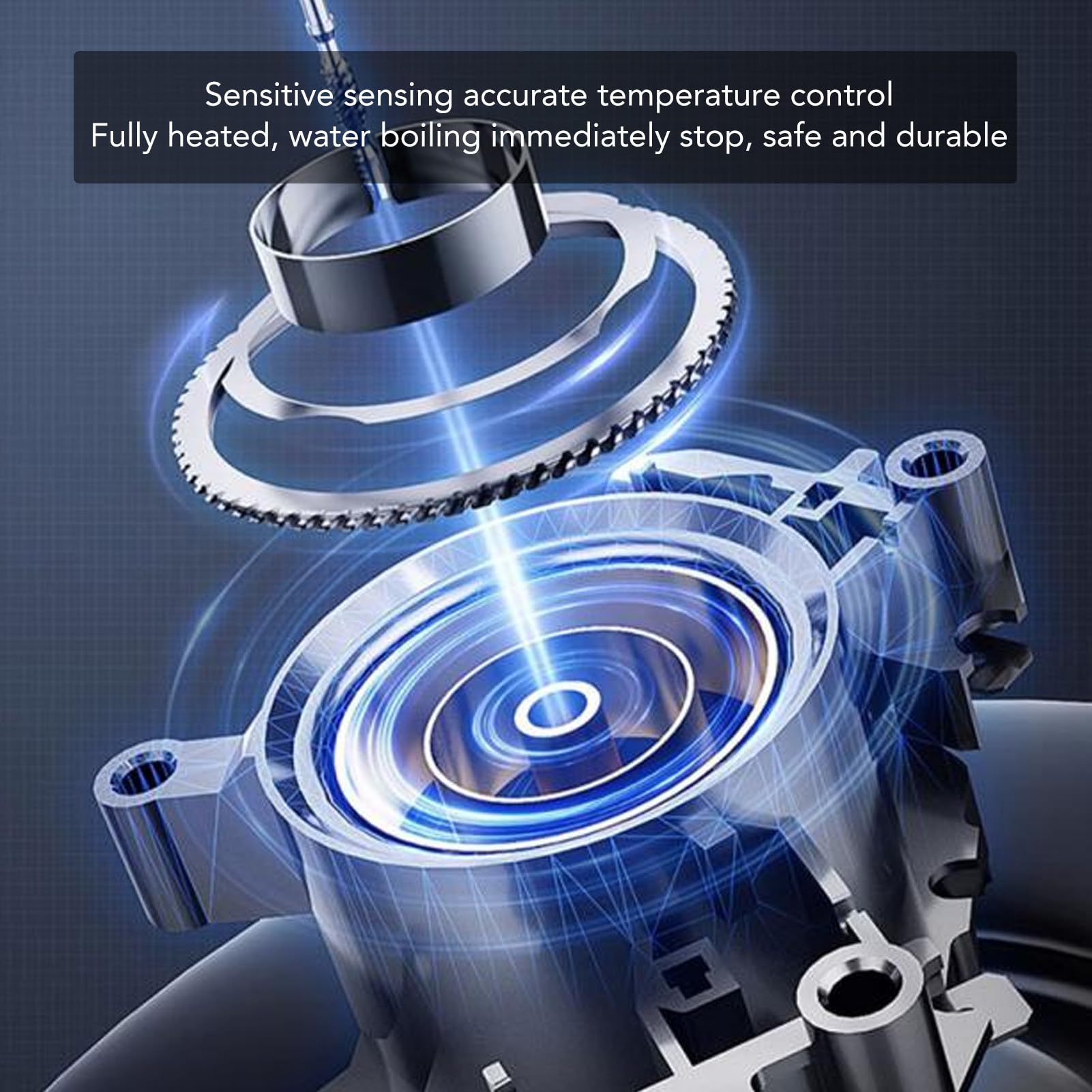 Stainless Steel Electric Kettle, 2L 1500W Electric Tea Kettle, Hot Water Heater & Boiler with Auto Shut Off and Boil Dry , Hot Water Kettle for Coffee, Tea, Beverages