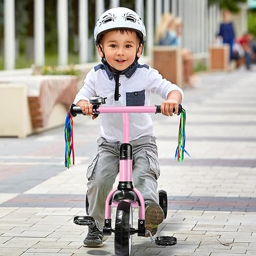 Miniatura 9 de Liberry Triciclo para niños de 2, 3 y 4 años, triciclo para niños con campana, cesta trasera y pedal extraíble, juguete de 3 ruedas para montar en