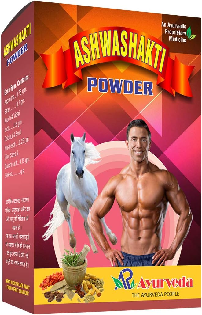 A R Ayurveda Ashwashakti Powder for Weight Gain