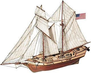 OcCre® #12500 Albatross Wooden Ship Kit, 1/100 Scale, 0.5 Liters, black