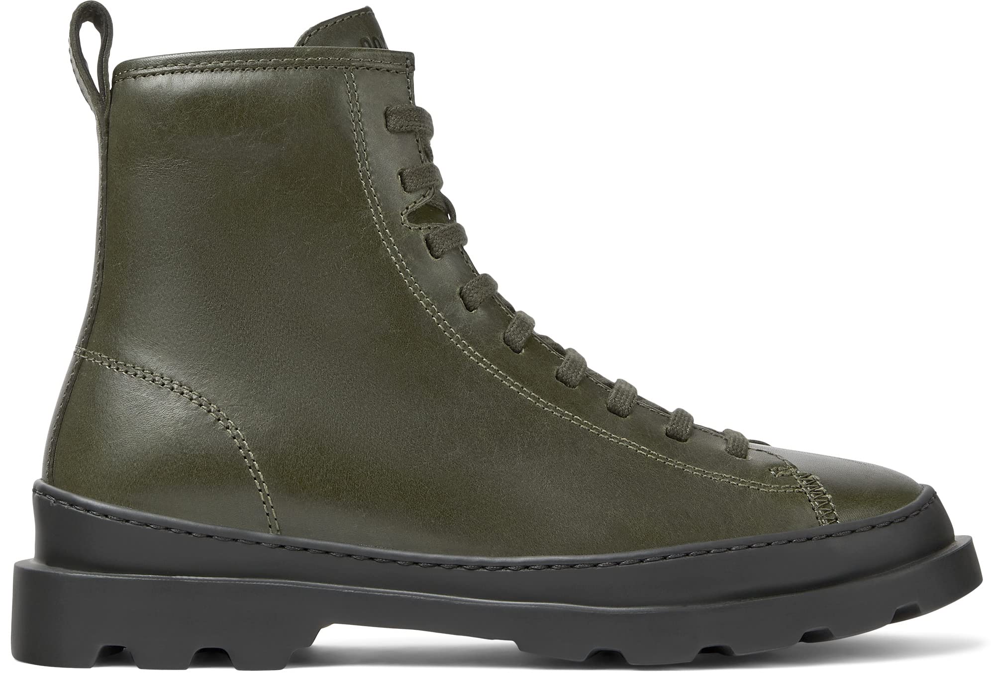 Camper Women's Brutus K400325Medium Lace Boot, Green 033, 3 UK