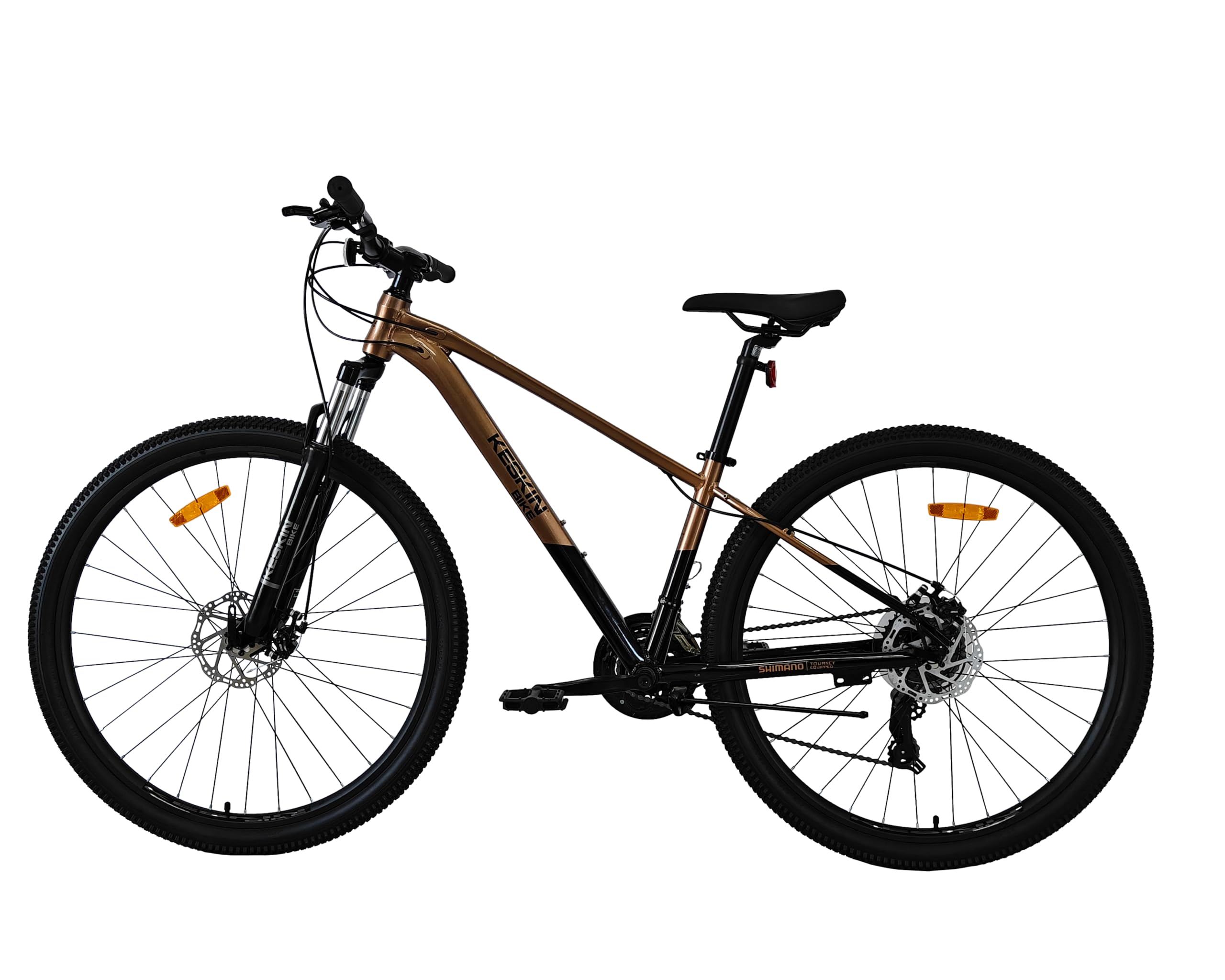 HT MTB1 29" x 2.35 – Aluminiumrahmen, SM21-Speed, Bronze Schwarz