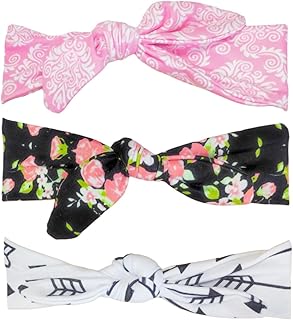 ميكس اند ماكس شريط راس مطبوع للبنات من 3 قطع - متعدد الالوان