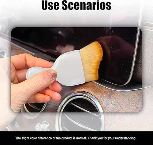 Miniatura 7 de 1 cepillo suave para detallar el interior del automóvil para detallar el interior del automóvil cepillo suave para depilación sin arañazos tablero