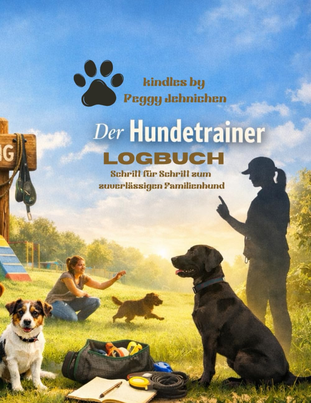 Der Hundetrainer- Logbuch: Schritt für Schritt zum zuverlässigen Familienhund