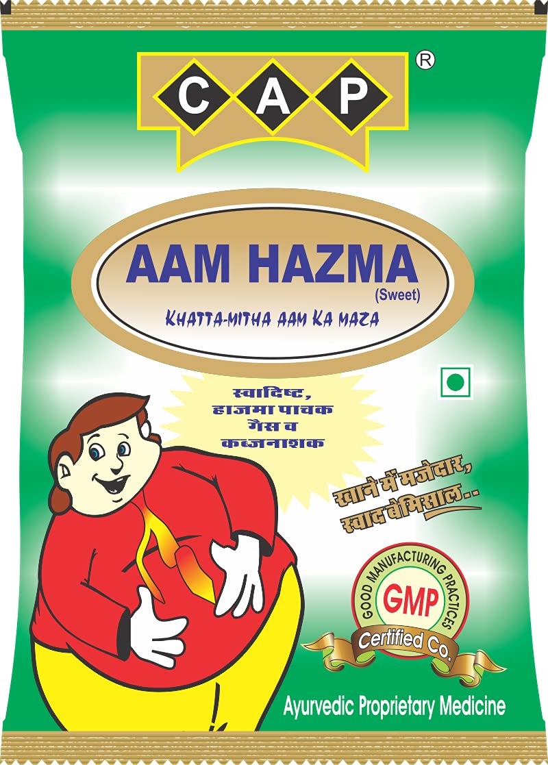 Aam Papad Slice Pachak Churan Khatta Mitha - 400 Gms Each (Pack of 2)