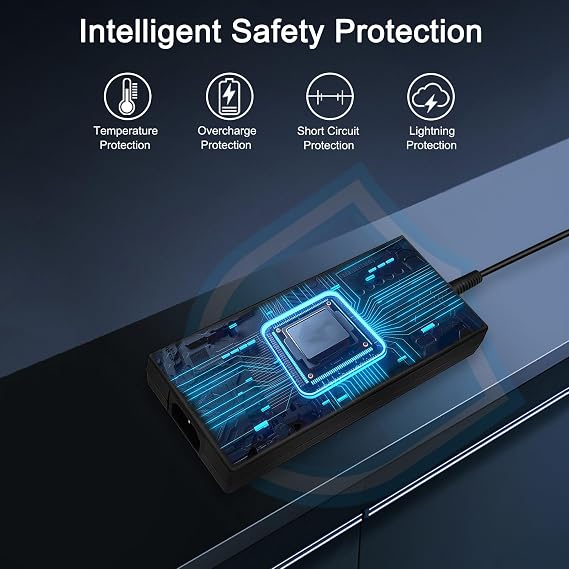 240W Charger Compatible with Msi Stealth A16 AI+ 17 gs77 17 Studio Creator A16 AI+, Compatible with MSI GE76 GE76 GP77 GP76, Compatible with msi Creator Z16P Z17 Charger A20-240p2a Adp-240eb d