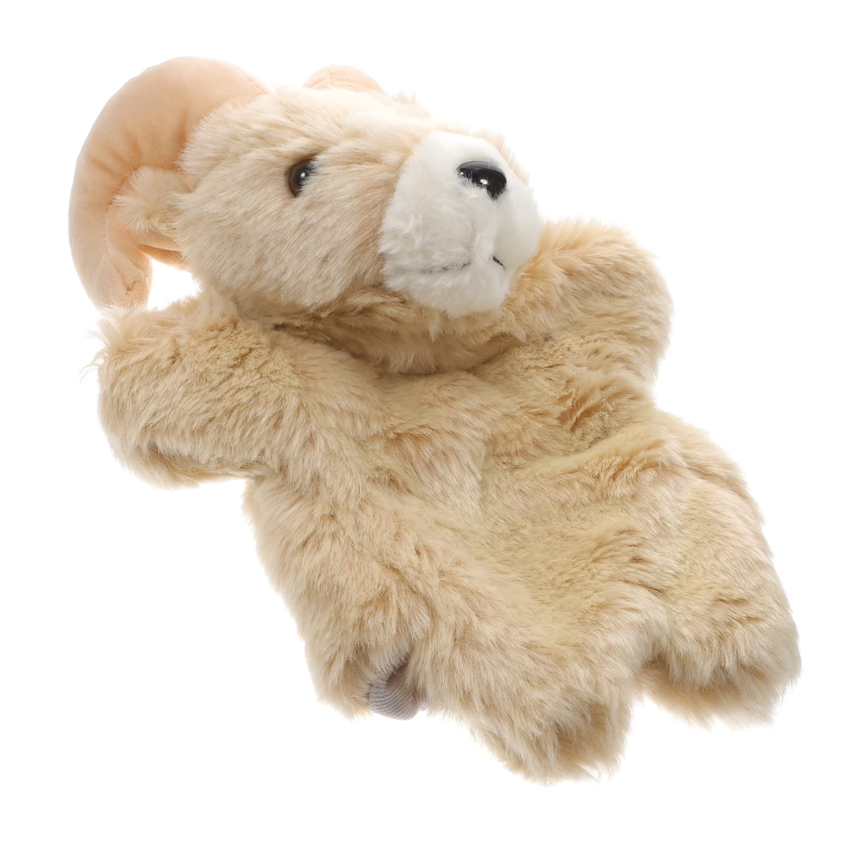 Toyvian Puppet Capra 2 Pz Burattino Di Capra Burattino a Mano Per Bambini Giocattolo Marionetta Interattiva Marionette Da Dito Animali Peluches Bambino Che Fa i Primi Passi Bambola Mobile Cotone Pp