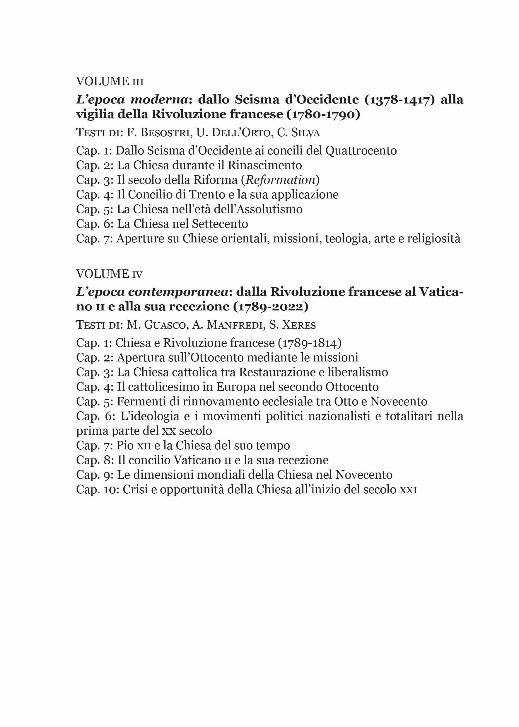 Manuale di storia della Chiesa. Nuova ediz.. L'epoca contemporanea. Dalla Rivoluzione francese al Vaticano II e alla sua recezione (1789-2022) (Vol. 4)