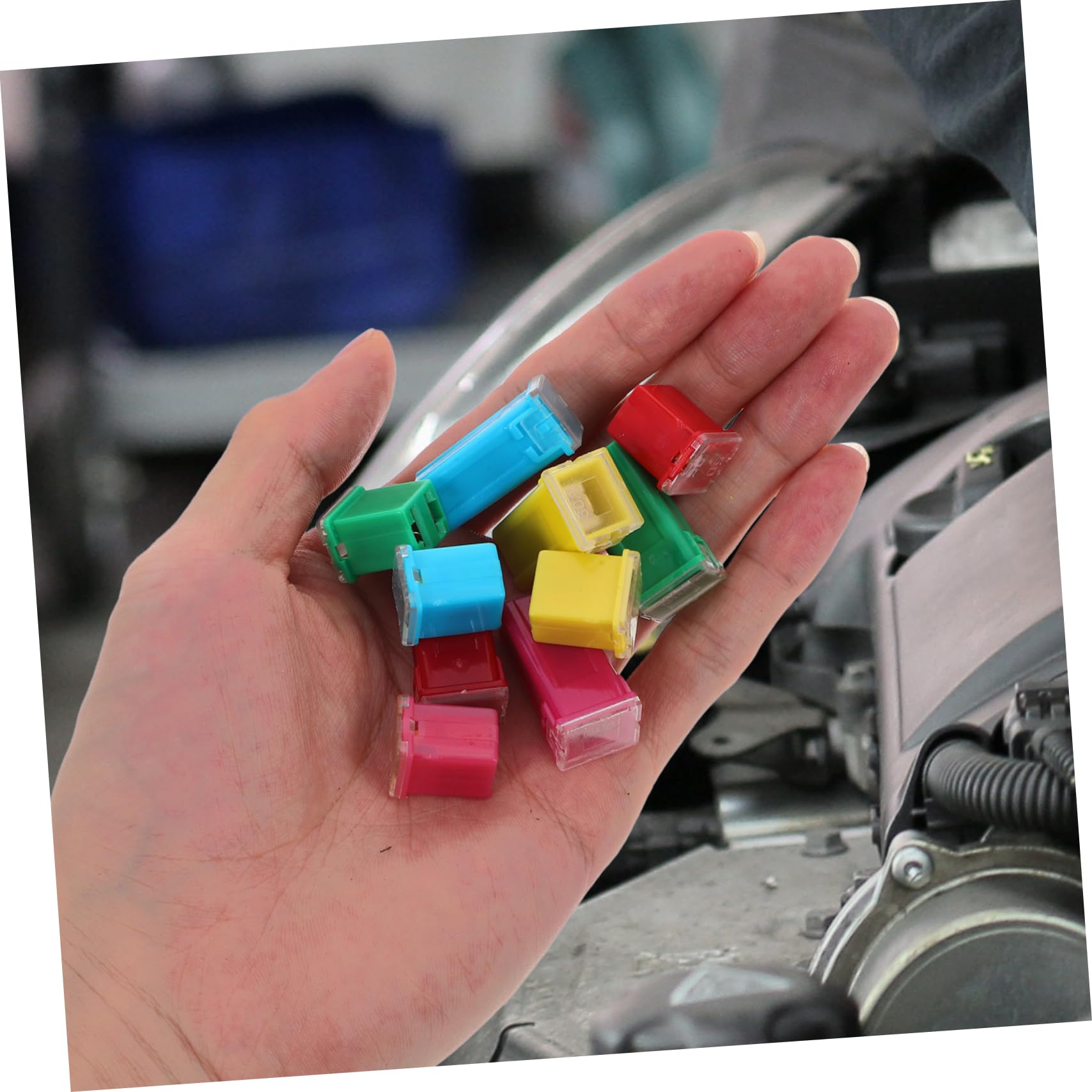 ULTECHNOVO 80 Pièces Kit De Fusibles Fusible 30 Ampères Automobile Mini-fusible Mini Fusible Automobile Kits De Sécurité Automobile Fusible 20 Ampères Automobile Voiture De Zinc
