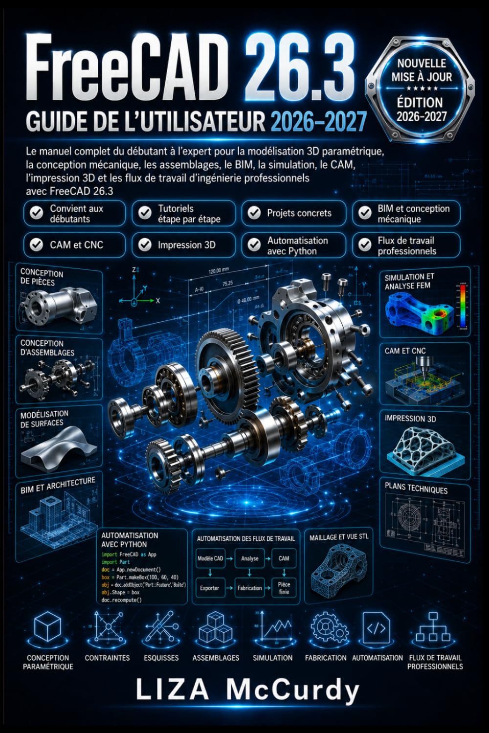 FreeCAD 26.3 GUIDE DE L'UTILISATEUR 2026–2027